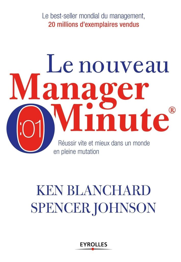 Couverture du livre "Le nouveau manager minute" - Ken Blanchard, Spencer Johnson 