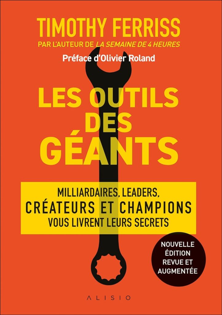 Couverture du livre "Les outils des géants" - Tim Ferriss 