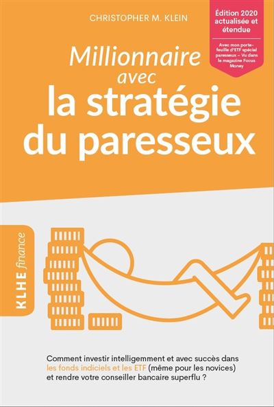 Couverture du livre "Millionnaire avec la stratégie du paresseux" - Christopher Klein