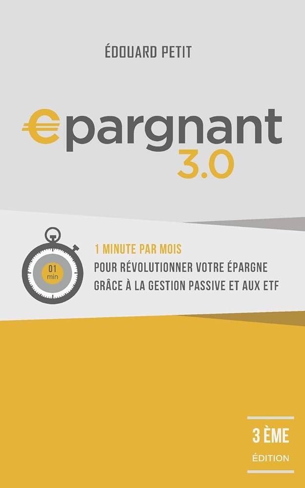 Couverture du livre "Épargnant 3.0" - Edouard Petit