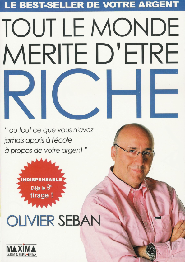 Couverture du livre "Tout le monde mérite d’être riche" - Olivier Seban