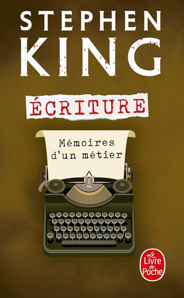 Couverture du livre "Écriture" - Stephen King 