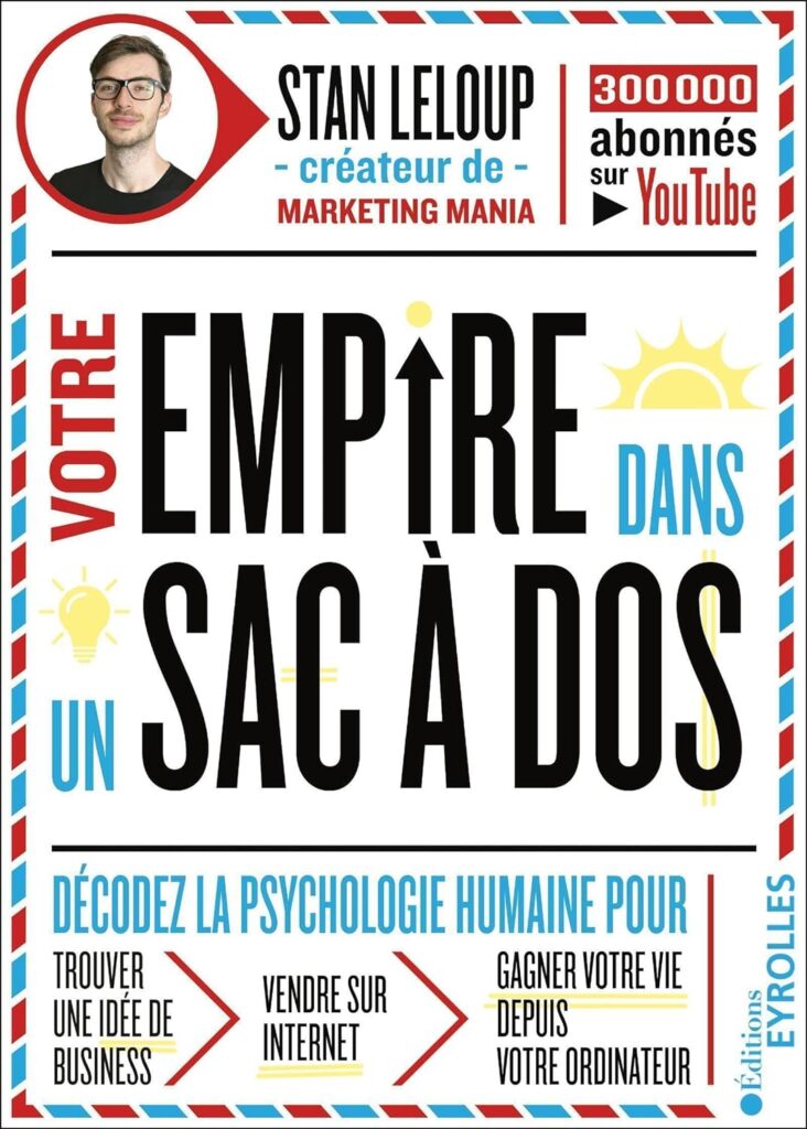 Couverture du livre "Votre empire dans un sac à dos" - Stan Leloup 